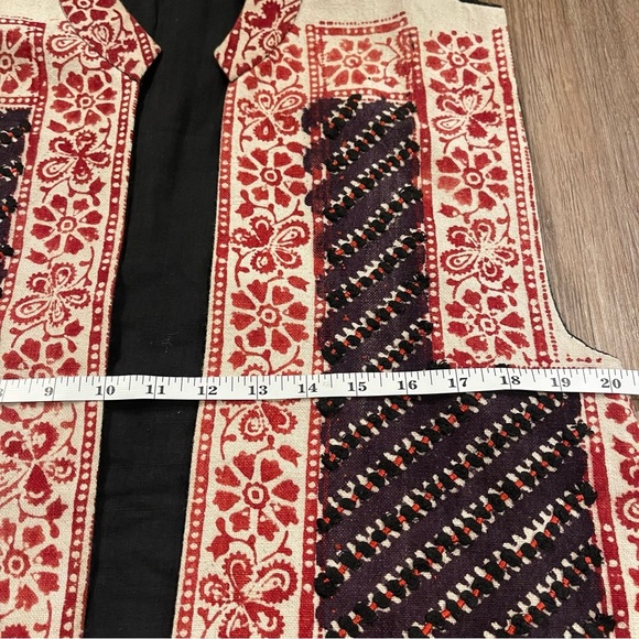Unbranded Ethnic Vest Women’s Sz Small Med Hand Woven Boho Hippie Festival Color - Picture 5 of 7